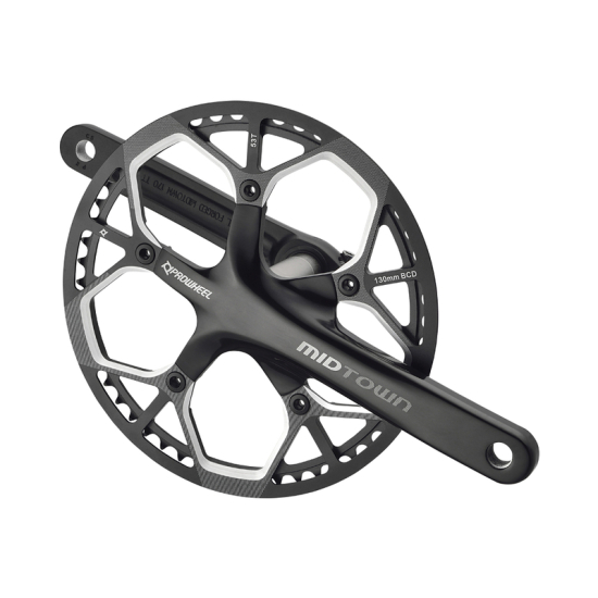 PROWHEEL Crankset Midtown 48T MIDTOWN-253Y-TT-1-170-48T