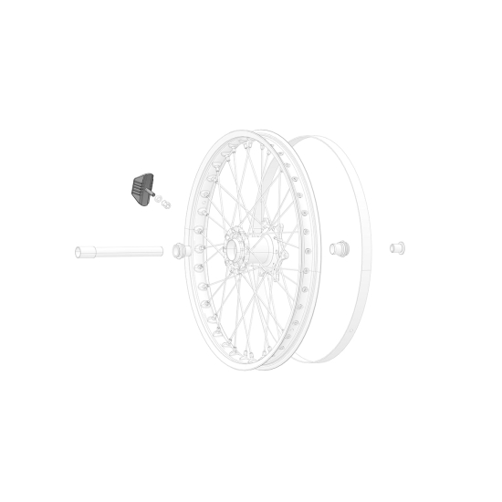 Stark VARG Front Wheel Rim Lock 1.60 SMX1-FW-R-03